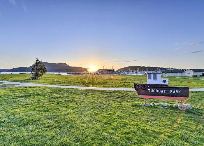 Anacortes Paradise Vacation Rental With Water Views!